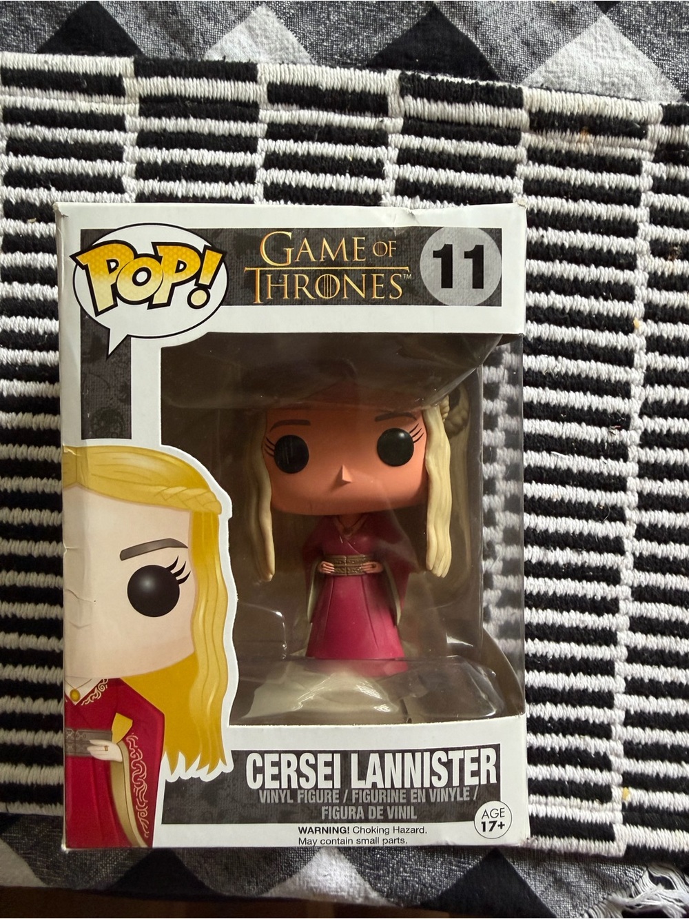 Funko Cersei Lannister Pop! Figure with Pink and Gold Accents